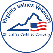 Virginia Values Veterans official V3 certified company logo